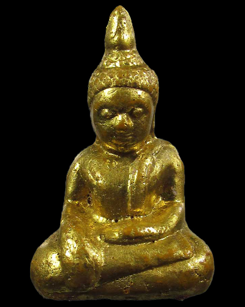 พระผงรูปเหมือนลอยองค์ หลวงพ่อทอง วัดเขาตะเครา จ.เพชรบุรี ปี2511