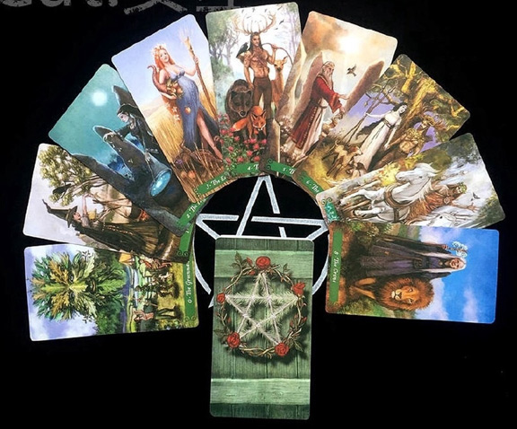 ไพ่ยิปซี The Green Witch Tarot ของนอก ชุดสุดสวยติดอันดับ สั่งมาเกิน เอามาแบ่งปันแบบถูกๆไปครับ