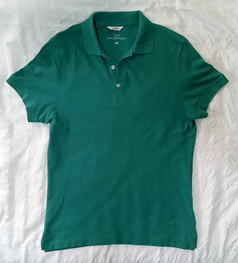 เสื้อโปโล H&M ของแท้ สีเขียว สวยๆเลย