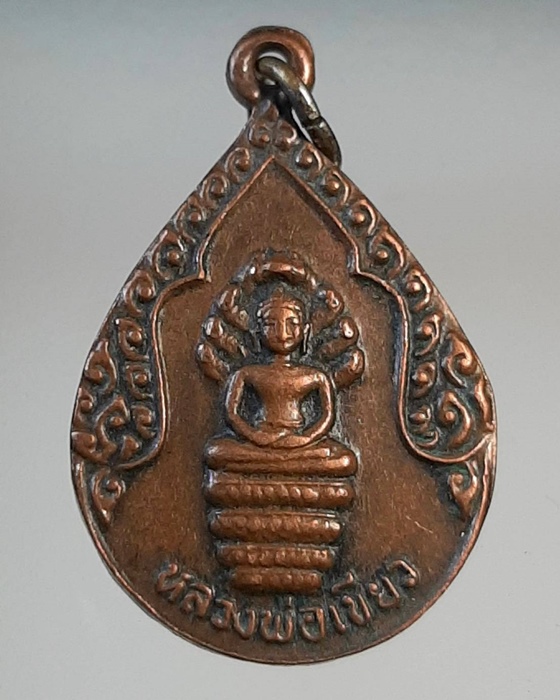 เหรียญหลวงพ่อเขียว วัดกลาางวงศ์มณี พืจิตร ปี24