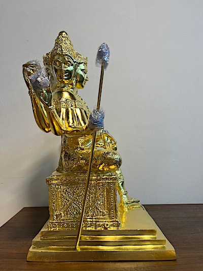 พระพรหมอุบลบันดาลประทานพร หน้าตัก 9นิ้ว สี่แยกราชประสงค์ ปี2554