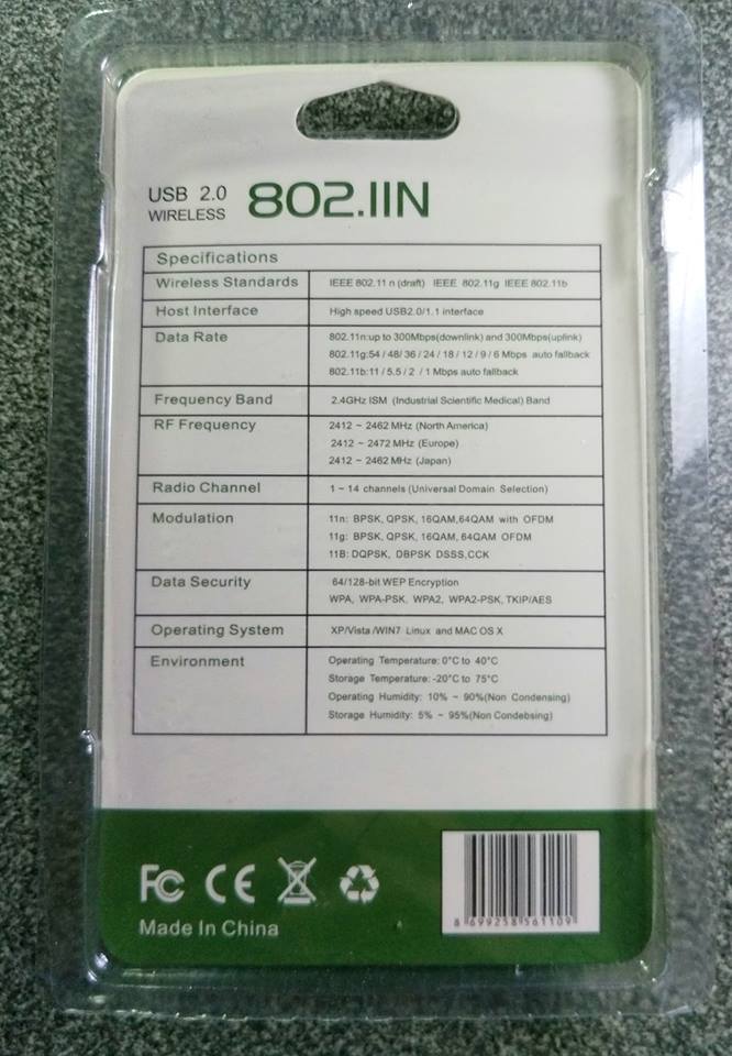 เสารับ wifi ต่อช่อง USB โน๊ตบุ๊ค หรือ PC