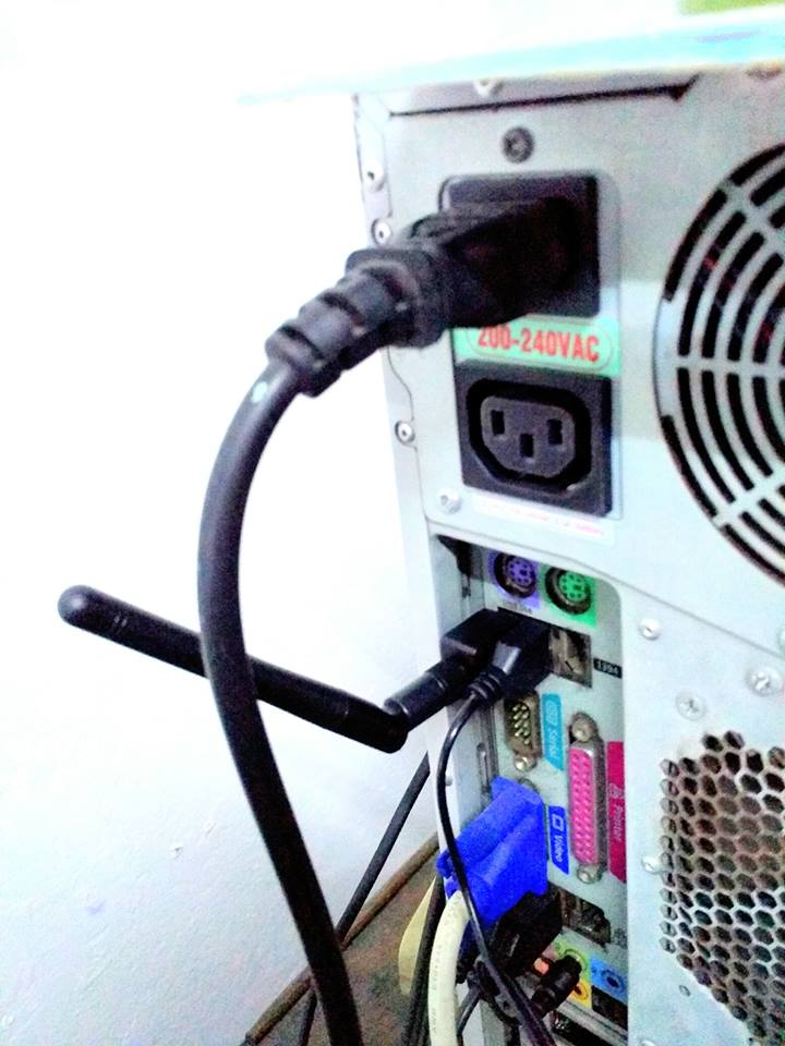 เสารับ wifi ต่อช่อง USB โน๊ตบุ๊ค หรือ PC 