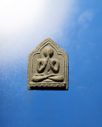 B454 พระปิดตา ห้าเหลี่ยม หลังยันต์ใบพัด  สภาพสวยๆ