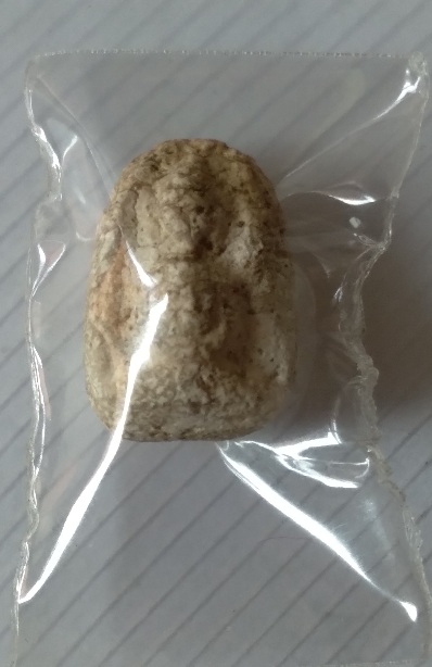 พระผงกรุวัดอัมพวา พิมพ์วัดพลับ สร้างปี2448