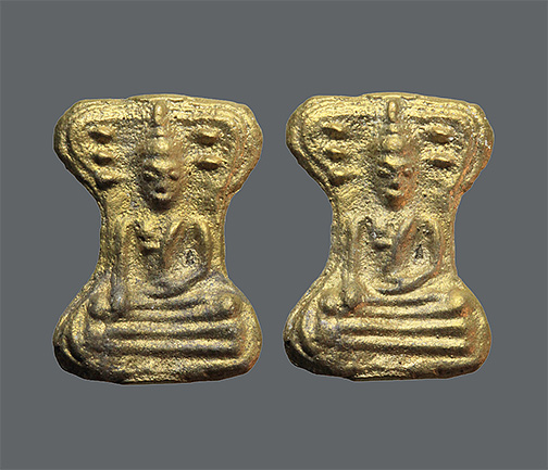 พระมเหศวร รุ่นเสาร์ ๕ มหามงคล หลวงพ่อคูณ ปริสุทโธ เนื้อทองผสม มีโค๊ต สร้าง ๙๙๙ องค์ สวยๆ รับประกันตา