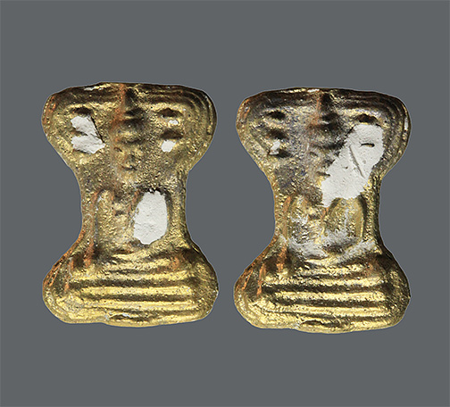 พระมเหศวร รุ่นเสาร์ ๕ มหามงคล หลวงพ่อคูณ ปริสุทโธ เนื้อทองผสม มีโค๊ต สร้าง ๙๙๙ องค์ สวยๆ รับประกันตา