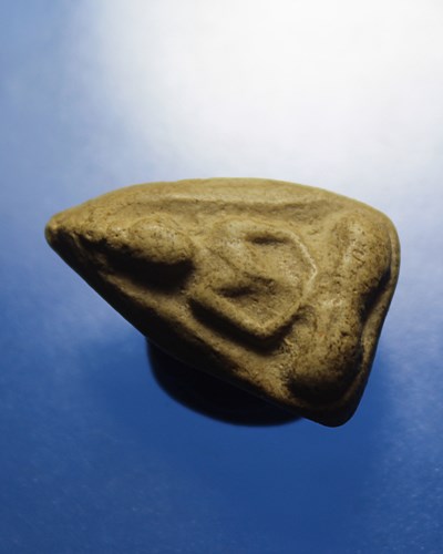 A971พระกลีบบัว เนื้อผงน้ำมัน วัดอรุณอัมรินทร์ 2488 (วัดหลวงพ่อโบสถ์น้อย)