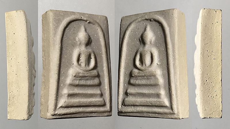 สมเด็จพุฒาจารย์(โต พรหมรังสี) วัดใหม่อมตรสบางขุนพรหม กรุงเทพฯเนื้อผงพิมพ์เกศบัวตูม ปี2539