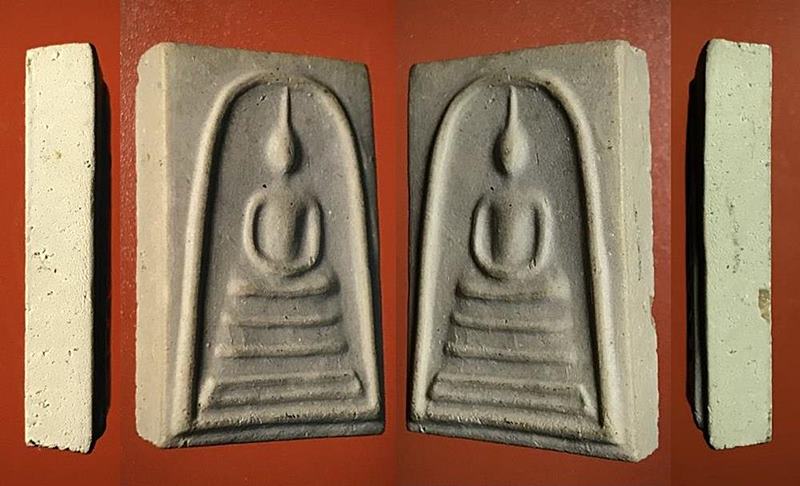 สมเด็จพุฒาจารย์(โต พรหมรังสี) วัดใหม่อมตรสบางขุนพรหม กรุงเทพฯเนื้อผงพิมพ์เส้นด้าย ปี2539