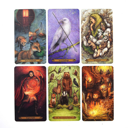 ไพ่ยิปซี Forest of Enchantment Tarot อย่างสวย โดย Lunaea Weatherstone ชุดสุดสวยติดอันดับ