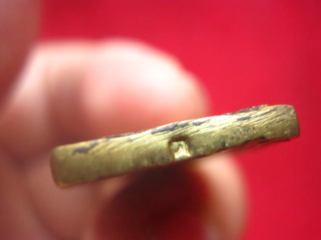 เหรียญหล่อเจ้าสัว หลวงพ่อโต วัดพนัญเชิง อยุธยา เนื้อชนวนพิเศษ ตอกโค้ด ต