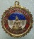 เหรียญหลวงพ่อทองคำ วัดไทรใหญ่ ต.ไทรน้อย นนทบุรี ปี ๒๑ เนื้อกะไหล่ลงยา