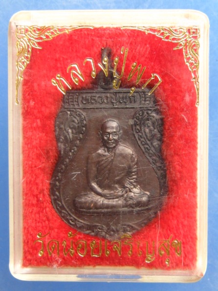 เหรียญหลวงปู่พุก วัดน้อยเจริญสุข นครปฐม ปี2534