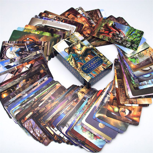 ของใหม่ ไพ่ยิปซี WIZARDS TAROT ของนอก สั่งมาแล้วไม่ได้ใช้ ขายต่อถูกๆ จาก 900 เหลือแค่......