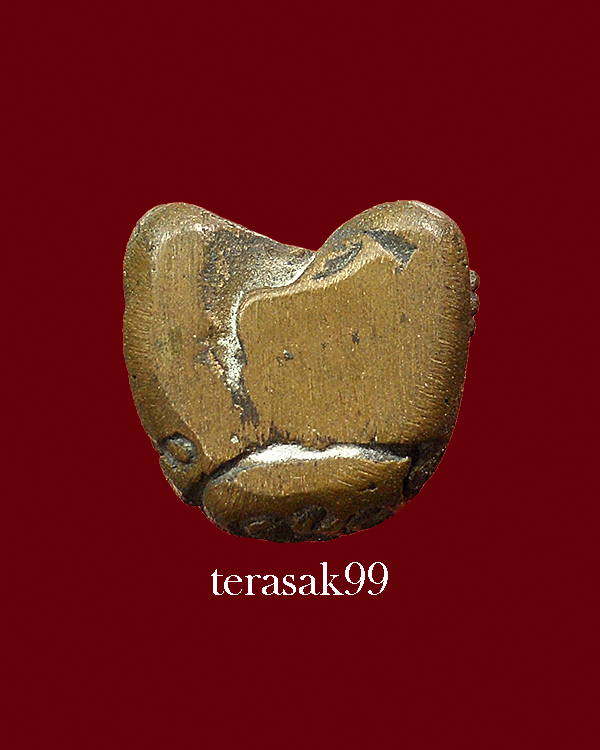 พระปิดตาพิมพ์พุงพลุ้ย เนื้อทองผสม รุ่นจันทร์เพ็ญ หลวงพ่อคล้อย วัดภูเขาทอง พัทลุง 