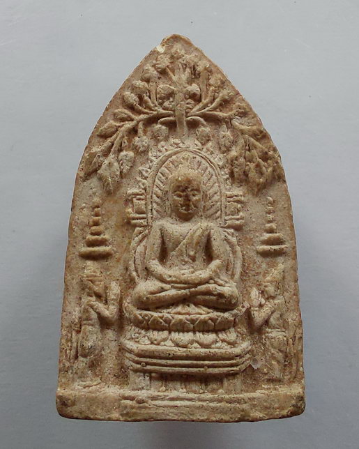 " พระผงพระพุทธ หลัง ภปร วัดดอนศาลา จ.พัทลุง ปี 2530 สวยๆหายากครับ "