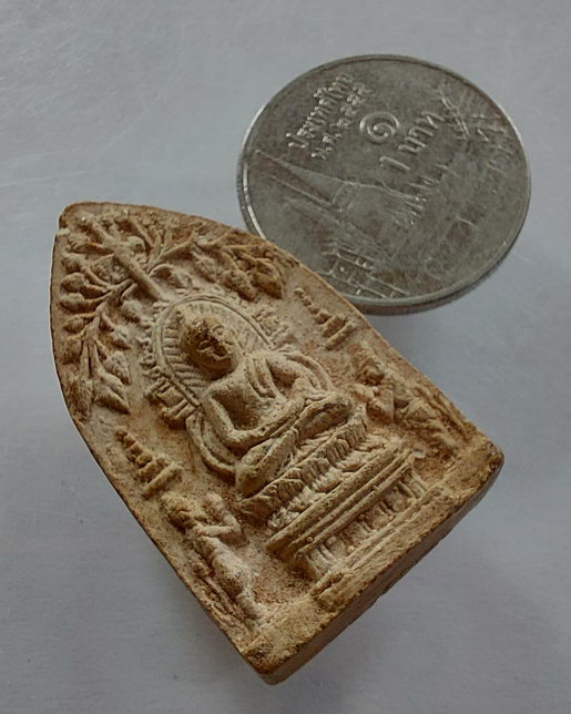 " พระผงพระพุทธ หลัง ภปร วัดดอนศาลา จ.พัทลุง ปี 2530 สวยๆหายากครับ "