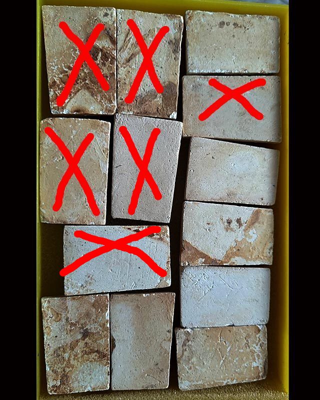 สมเด็จหลวงปู่ลำภู วัดใหม่อมตรส ลงกรุ ยุคต้น ปี 2502 ยกกล่อง 7 องค์ พร้อมใบประกาศ 6 ใบ