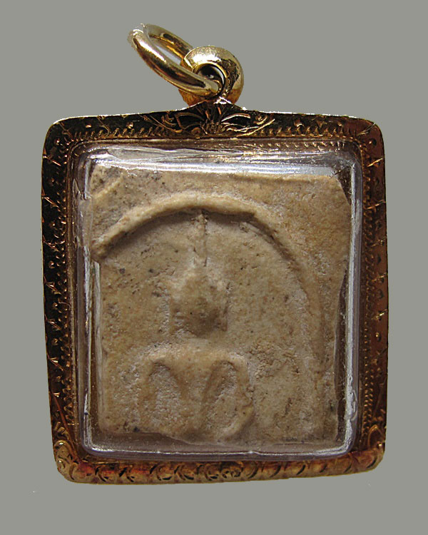 พระสมเด็จบางขุนพรหม พิมพ์ฐานคู่ กรุเก่า