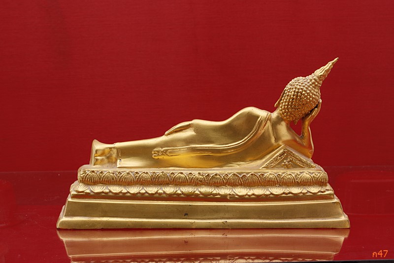 พระบูชาปางไสยยาสน์ ความยาว 11 นิ้ว