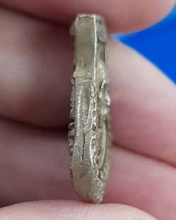 เหรียญหล่อหน้าเสือ หลวงพ่ออั๊บ วัดท้องไทร จ.นครปฐม