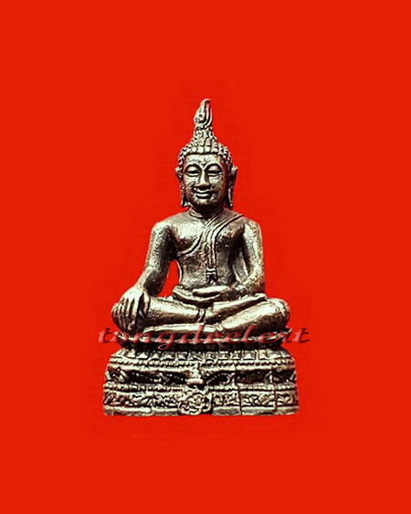 พระชัยวัฒน์ชินสีห์ สมเด็จพระญาณสังวรฯ วัดบวรนิเวศ เนื้อเงิน