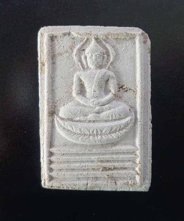 พระผงพิมพ์สมเด็จพระพุทธ หลวงพ่อกึ๋น วัดดอนยานนาวา จ.กรุงเทพฯ ปี 2489 พระดี ผงดี พุทธคุณสูง