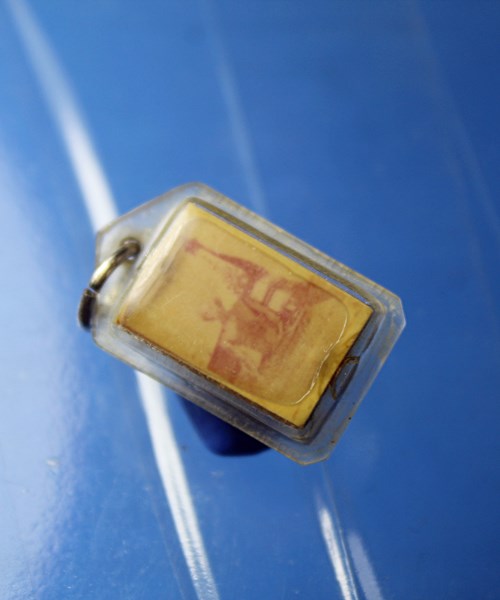 B366รูปหลังตะกรุด 3 ดอก ยาคูขี้หอม วัดพระธาตุพนม