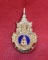 เข็มกลัดพระพุทธชินราช กะไหล่ทองลงยา งานประจำปี 2537