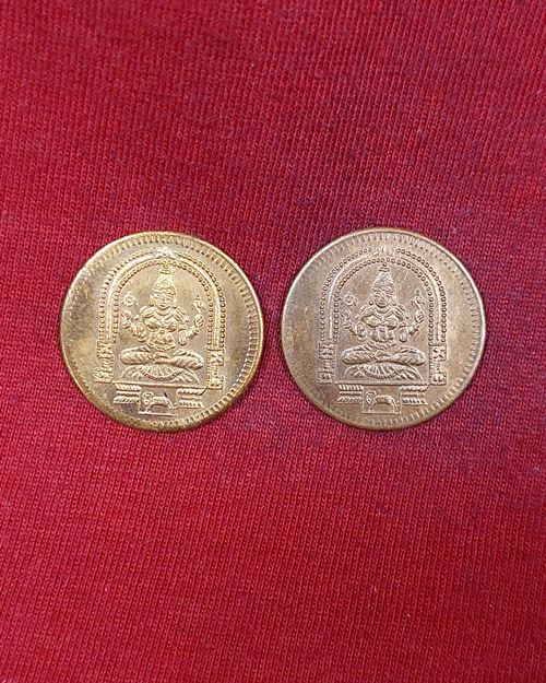 เหรียญพระแม่ศรีมหาอุมาเทวี วัดแขก สีลม กทม. (2เหรียญ)