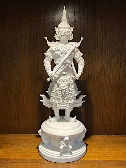 พระภิเภก เนื้อเรซิ่นผสมผงหิน จัดสร้างโดย เรือนเทวาบริรักษ์