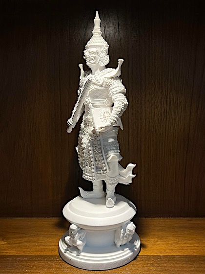 พระภิเภก เนื้อเรซิ่นผสมผงหิน จัดสร้างโดย เรือนเทวาบริรักษ์