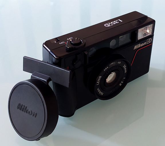 กล้อง NIKON L35AD สวยๆหายากแล้ว บอดี้ทรงคลาสสิค สวย มีเอกลักษณ์ ดูดีมาก
