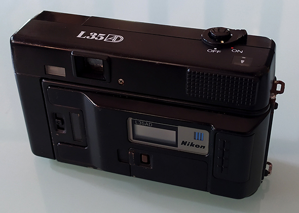 กล้อง NIKON L35AD สวยๆหายากแล้ว บอดี้ทรงคลาสสิค สวย มีเอกลักษณ์ ดูดีมาก