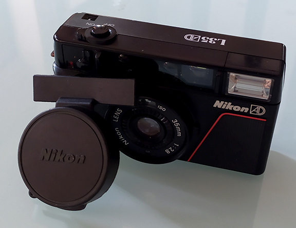 กล้อง NIKON L35AD สวยๆหายากแล้ว บอดี้ทรงคลาสสิค สวย มีเอกลักษณ์ ดูดีมาก