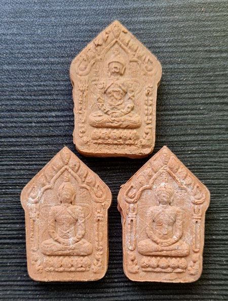 ขุนแผนปั๊มซ้ำผงพรายกุมาร ผสมผงตะไบพระกริ่งชินบัญหลวงปู่ทิม วัดละหารไร่ จ.ระยอง ๒๕๖๓...รวม ๓ องค์