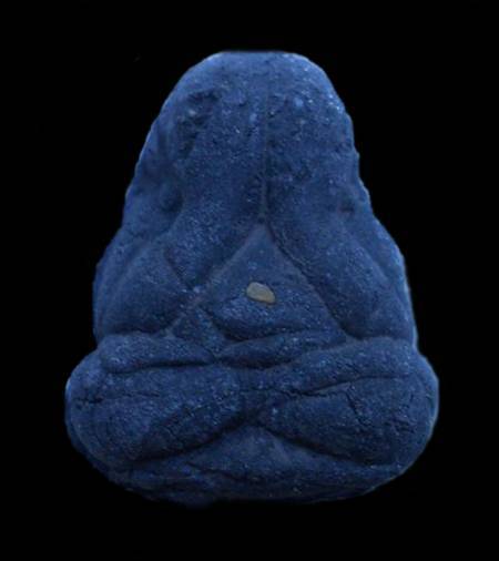 พระปิดตามหาลาภฝังพลอย วัดโคกพระศิลาราม อ.พนัสนิคม จ.ชลบุรี เนื้อดำ