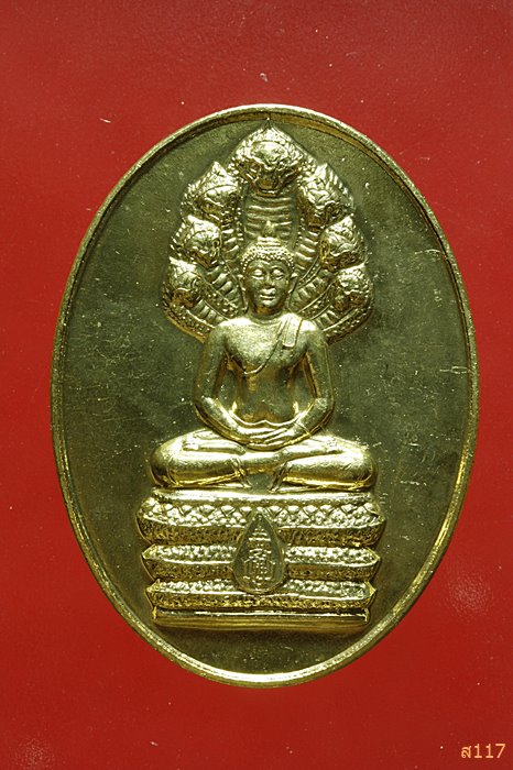 เหรียญนาคปรก สมติงสบารมี สมเด็จพระสังฆราช วัดบวร ปี 53 พร้อมซองเดิม...../142