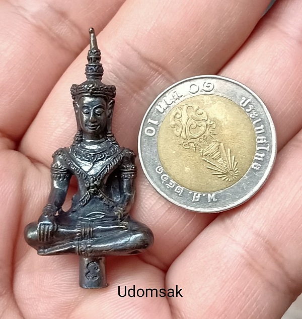 พระยอดธงทรงเครื่อง รุ่นบุญมีทรัพย์ พระครูสังฆรักษ์บุญมี ยติโก สำนักวิปัสสนาพุทธภาวนา นนทนุรี