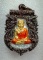 เหรียญหลวงปู่ทวด รุ่นเจริญพร เลื่อนสมณศักดิ์ วัดพะโคะ เนื้อนวะองค์ทองคำ ๒ หน้าลงยาสีเหลือง เลข ๑๘