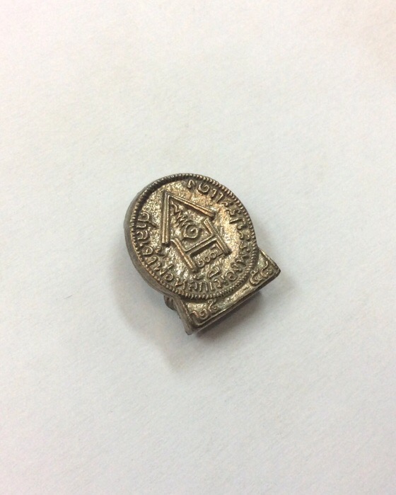 พระพิฆเนศ ลอยองค์ ศาลเจ้าพ่อหลักเมืองพระประแดง พิมพ์ย้อนยุครุ่นแรก ฉลอง200ปี เนื้อนวโลหะ กล่องเดิม