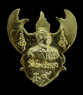 องค์ครุฑ อาจารย์วราห์ วัดโพธิ์ทอง กะไหร่ทอง โคตรรวย ยุคหลัง เจิมแดง...