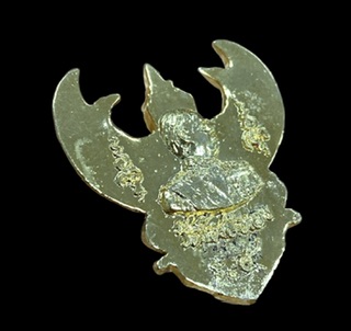 องค์ครุฑ อาจารย์วราห์ วัดโพธิ์ทอง กะไหร่ทอง โคตรรวย ยุคหลัง เจิมแดง...