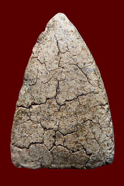 พระเนื้อผงไม่ทราบที่ เก่าแตกราน ตามธรรมชาติ เคาะเดียว