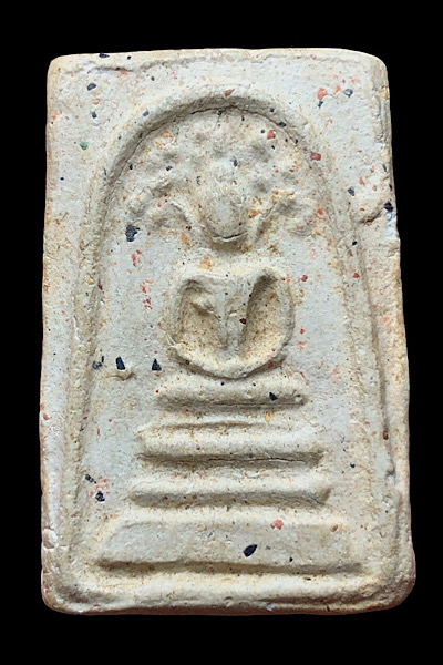 #พระสมเด็จวัดระฆังพิมพ์ปรกโพธิ์ เนื้อผง พระเก่ามวลสารเยอะ สภาพล้างมา 