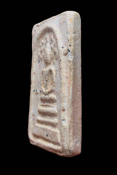 #พระสมเด็จวัดระฆังพิมพ์ปรกโพธิ์ เนื้อผง พระเก่ามวลสารเยอะ สภาพล้างมา 