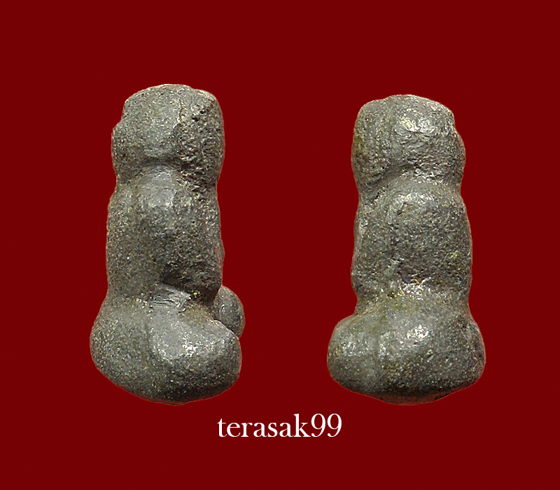 พระปิดตามหายันต์ อาจารย์เอียด วัดดอนศาลา เนื้อชินตะกั่ว ปี2483 จ.พัทลุง