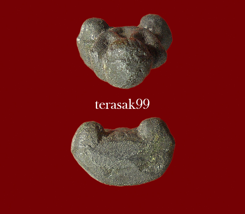 พระปิดตามหายันต์ อาจารย์เอียด วัดดอนศาลา เนื้อชินตะกั่ว ปี2483 จ.พัทลุง