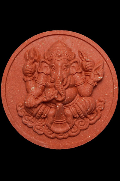 #พระพิฆเณศวร เนื้อผงอุทยานพระพิฆเนศ จังหวัดนครนายก ขนาดใหญ่จัมโบ้   พิมพ์สวยงานสมบูรณ์ #พุทธศิลป์สวย